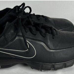 Unworn Nike Durasport II Black Lace Up Golf Cleats Shoes Mens 13 M With Box
